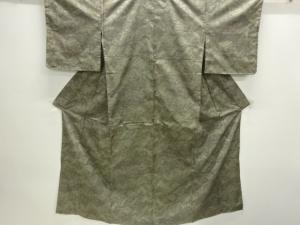 花模様織り出し西陣お召着物